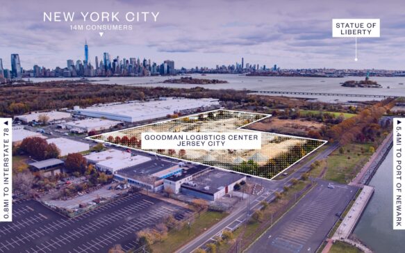 Goodman Logistics Center in Jersey City, NJ